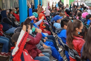 #PinaldeAmoles | Realizan presentación del Circuito Artístico el "HOMBRE DE LA MANCHA" en la primaria “Antonio Valle Martínez”