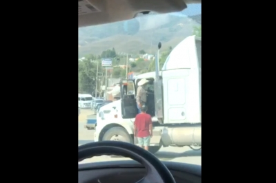 "El trailero insultó primero", señala Luis Muñoz