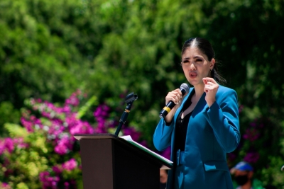 Junto al Senador Manuel Velasco, Katia Reséndiz presenta su plan educativo y digital para nivel superior