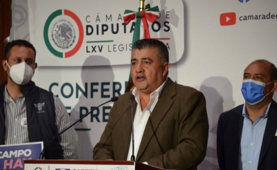 Juan Guevara acude con autoridades y productores queretanos a San Lázaro, buscan revertir recortes al campo