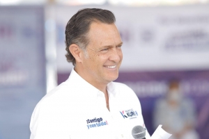 Mauricio Kuri presenta "Blindemos Querétaro" en Corregidora