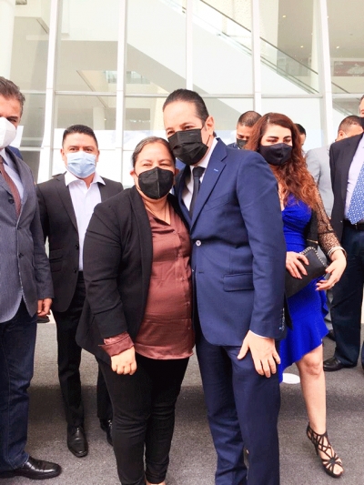 Marina Ponce acude a reunión de Seguridad Estatal